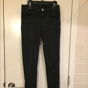 J Brand Size 25 Black Skinny Jeans